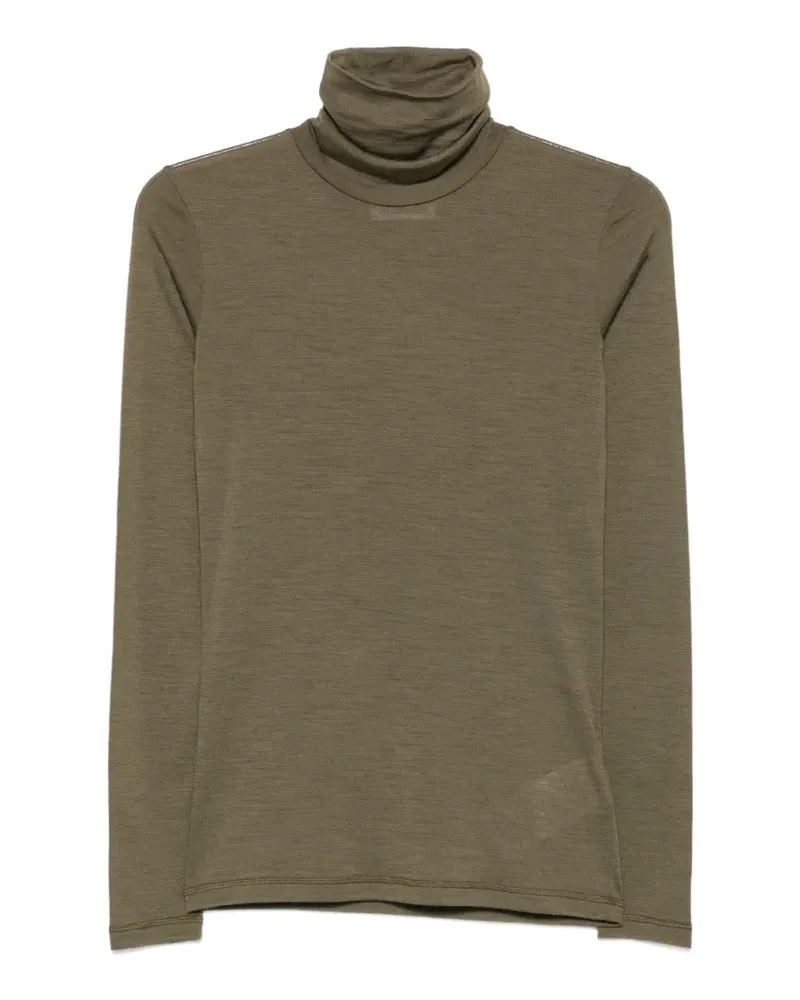 Jil Sander high-neck long-sleeve T-shirt - Nude Nude
