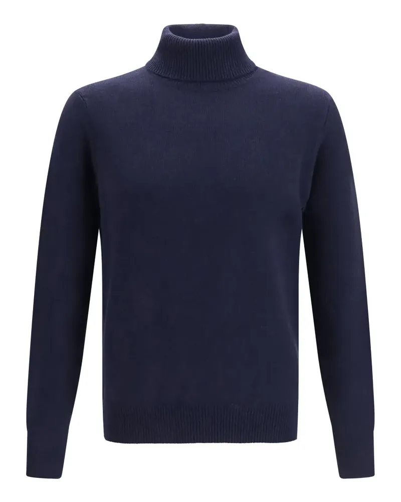 ARAGONA Pullover mit Rollkragen - Blau Blau