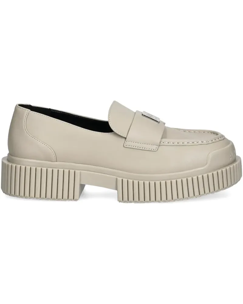 Armani Exchange Loafer mit dicker Sohle - Nude Nude