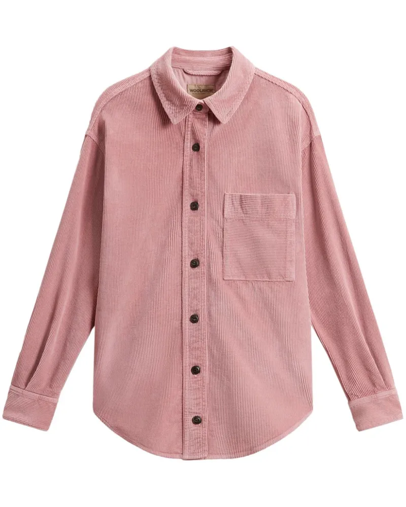 Woolrich Hemd aus Cord - Rosa Rosa