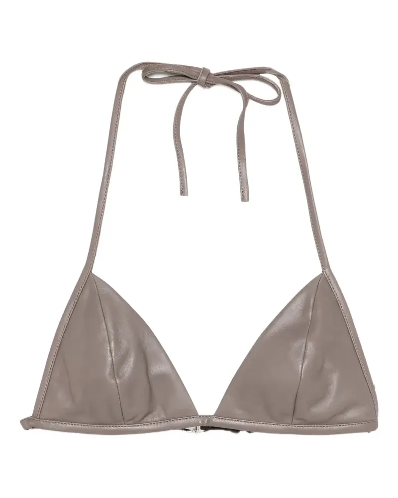 Rick Owens Bikinioberteil mit Schnürung - Grau Grau