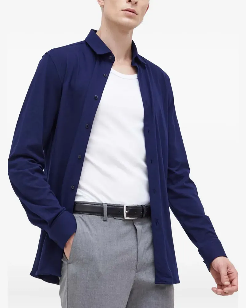 HUGO BOSS Klassisches Hemd - Blau Blau