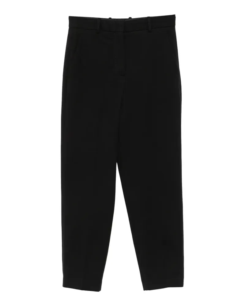 CIRCOLO 1901 Schmale Hose mit Gürtelschlaufe - Schwarz Schwarz