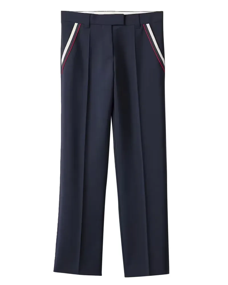 Miu Miu Hose mit Streifendetail - F0124 NAVY F0124