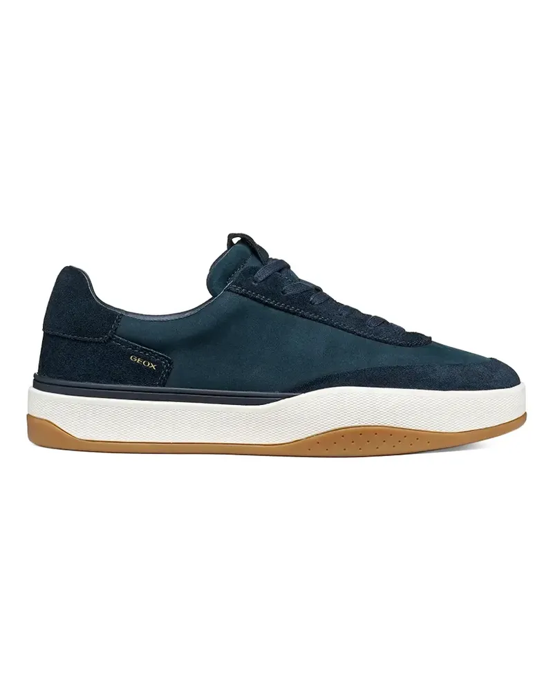 Geox Dynamia Sneakers aus Wildleder mit Einsätzen - Blau Blau