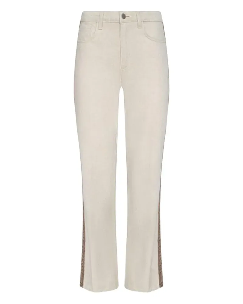 L'Agence Jones Jeans mit Seitenstreifen - Nude Nude