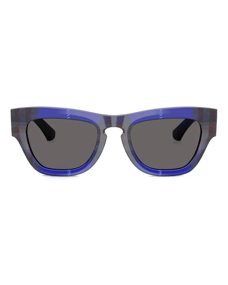 Burberry Eckige Sonnenbrille - Blau Blau