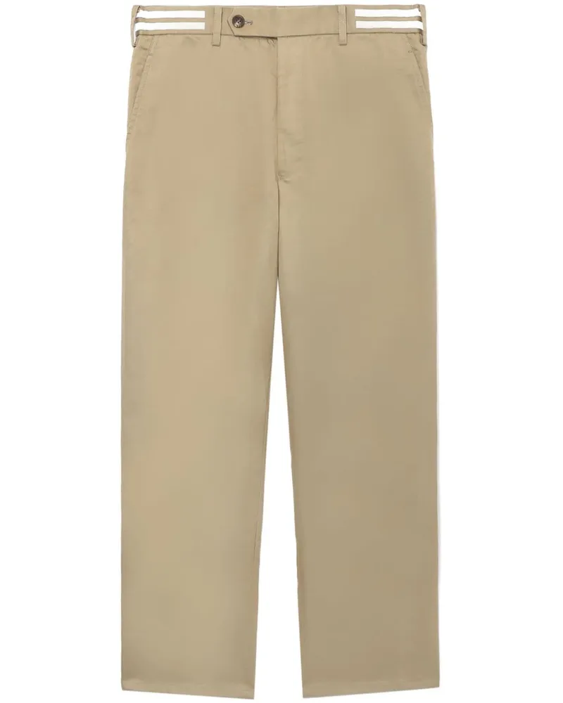 Comme des Garçons Chino mit geradem Bein - Nude Nude