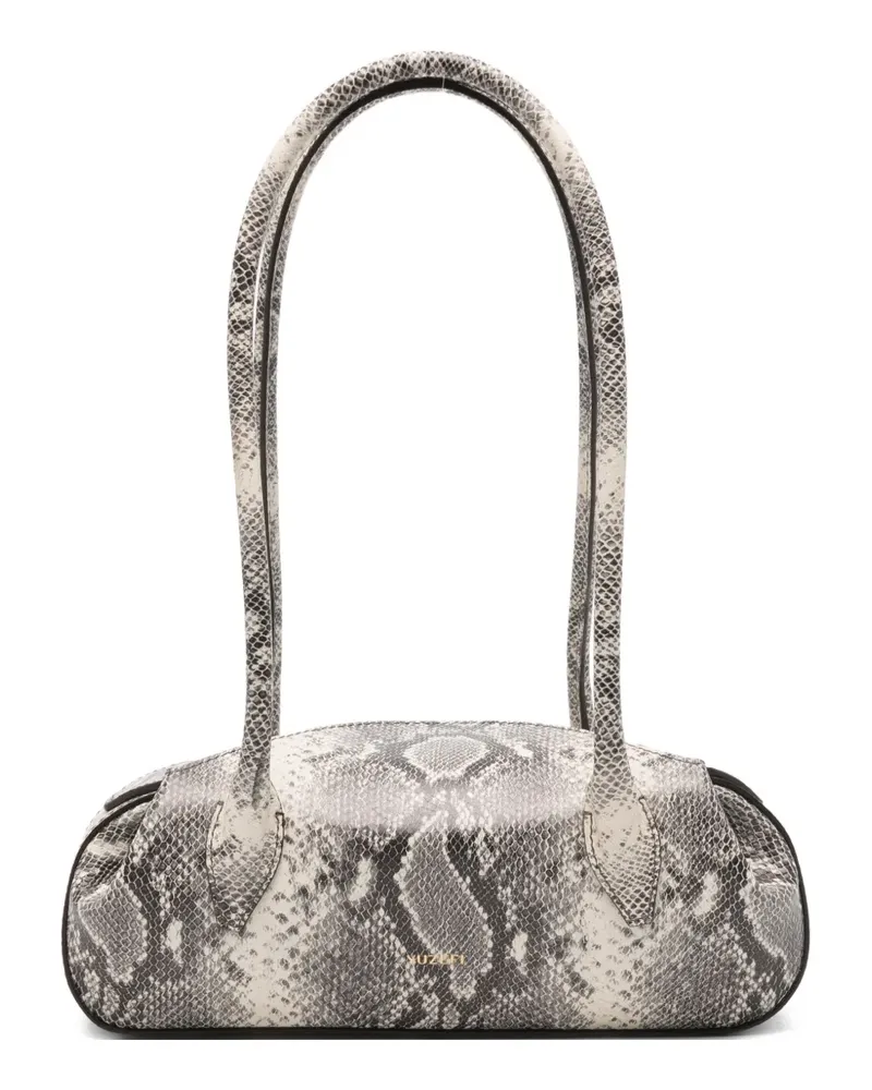 YUZEFI mini Oyster shoulder bag - Nude Nude