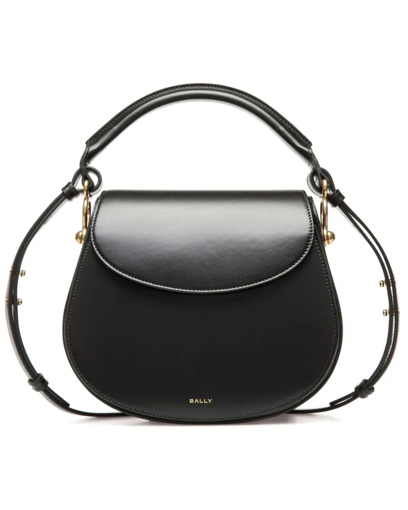 Bally Umhängetasche aus Leder - Schwarz Schwarz