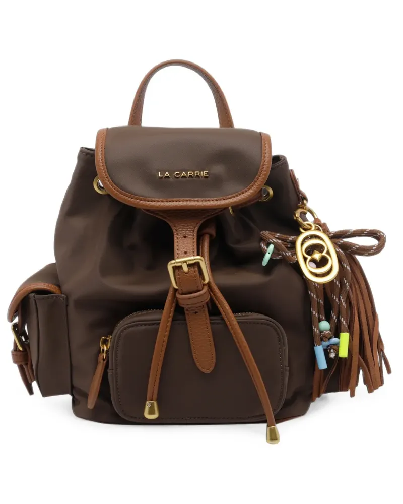 LA CARRIE Dark Wave backpack - Braun Braun