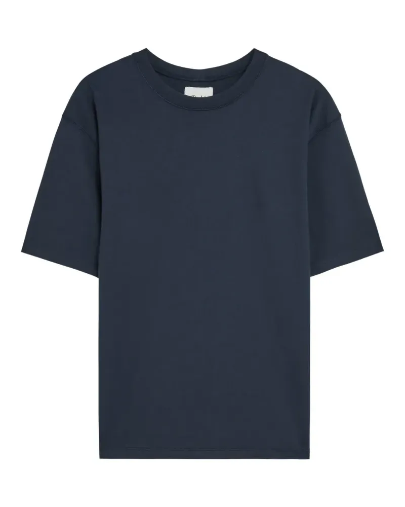 Drake's dropped-shoulder T-shirt - Blau Blau