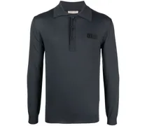 Langärmeliges Poloshirt