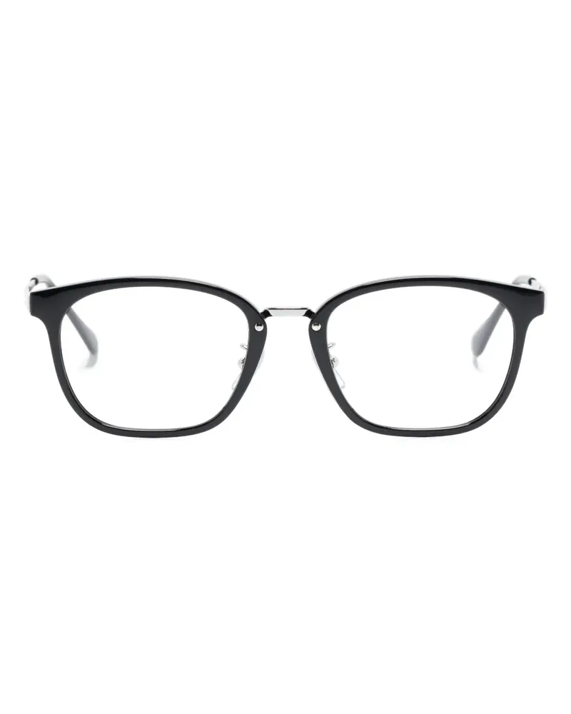 Ray Ban Brille mit eckigem Gestell - Schwarz Schwarz