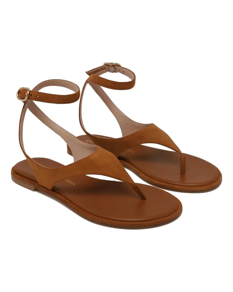 Stuart Weitzman buckle-fastening thong sandals - Braun Braun