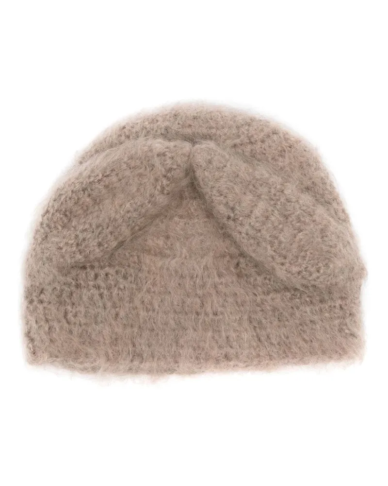 KUSIKOHC Rabbit Beanie - Nude Nude