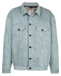 Haculla Jeansjacke mit Acid-Wash-Effekt Blau