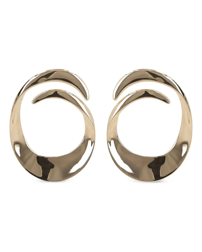 Self-Portrait Swirl Ohrringe - Gold Gold