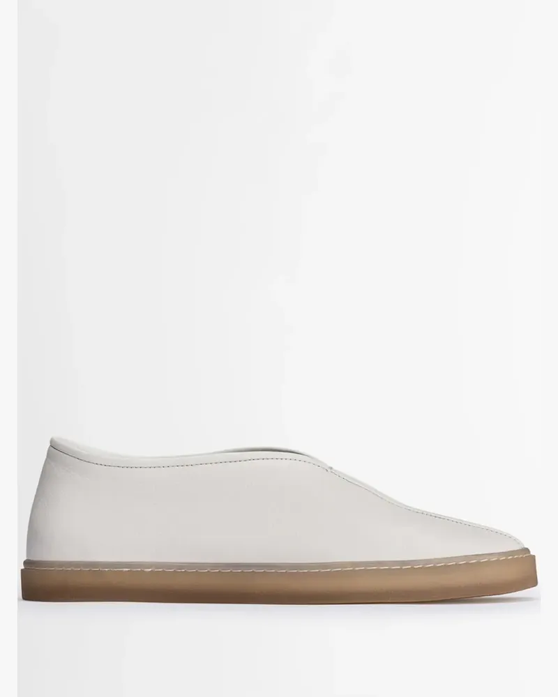 Christophe Lemaire Linoleum Piped Sneakers - Weiß Weiß