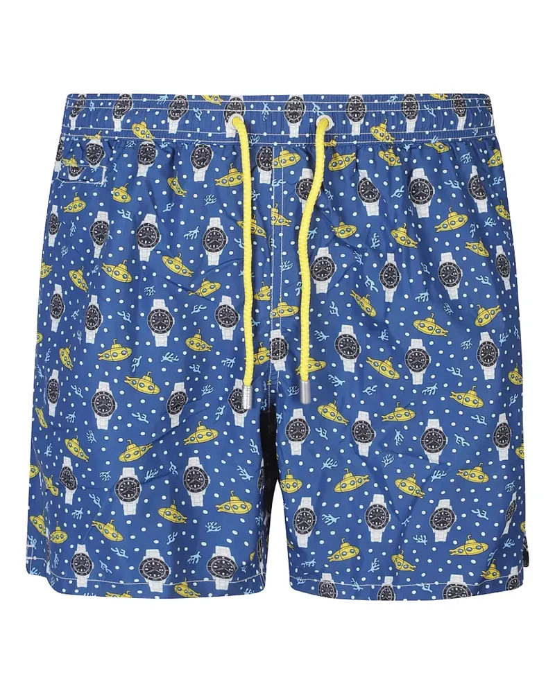 MC2 Saint Barth submarine watch swim shorts - Blau Blau