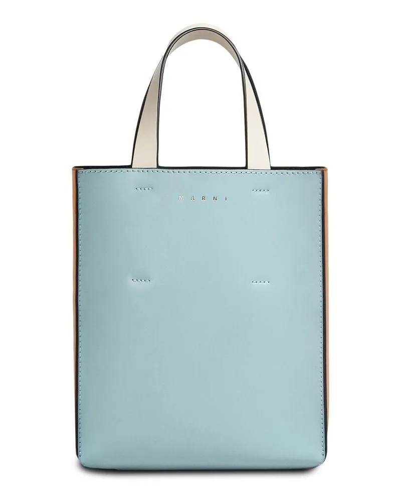 Marni Zweifarbiger Shopper - Blau Blau