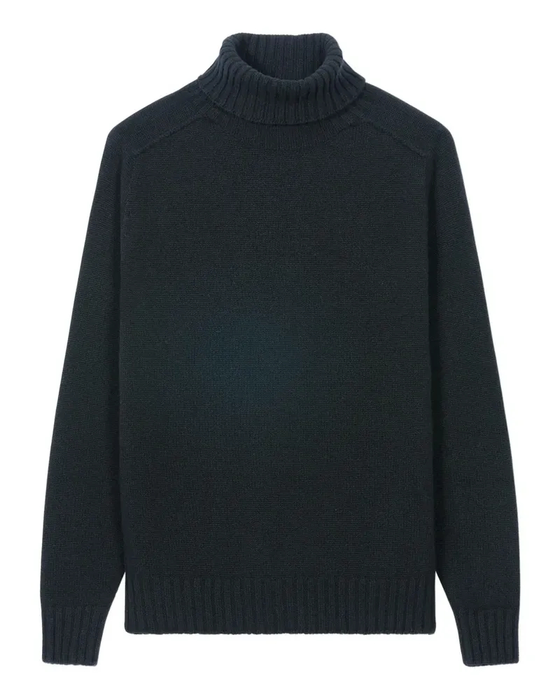 Eric Bompard Hammer-sleeved roll-neck sweater - Schwarz Schwarz