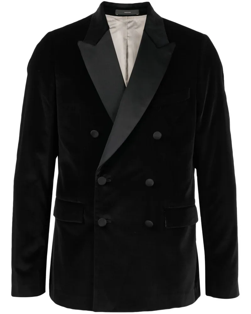 Paul Smith Doppelreihiges Sakko - Schwarz Schwarz