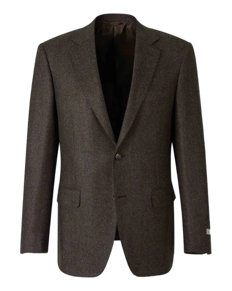 Canali Einreihiges Sakko - Braun Braun