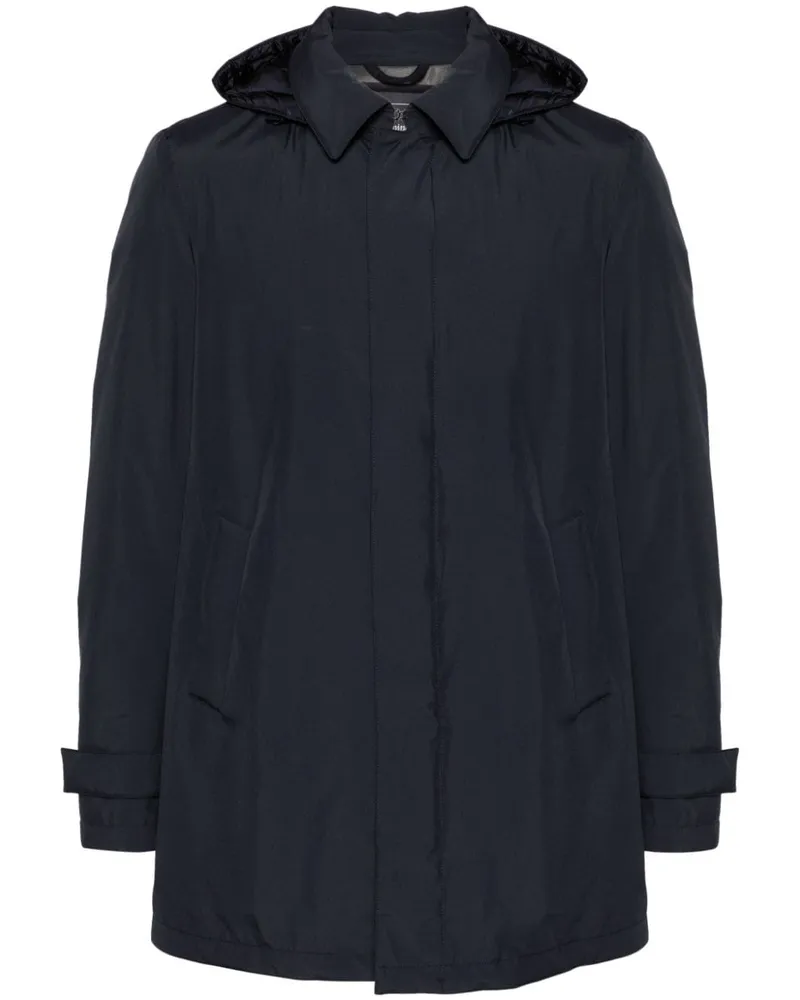 Herno Daunenmantel mit abnehmbarer Kapuze - Blau Blau