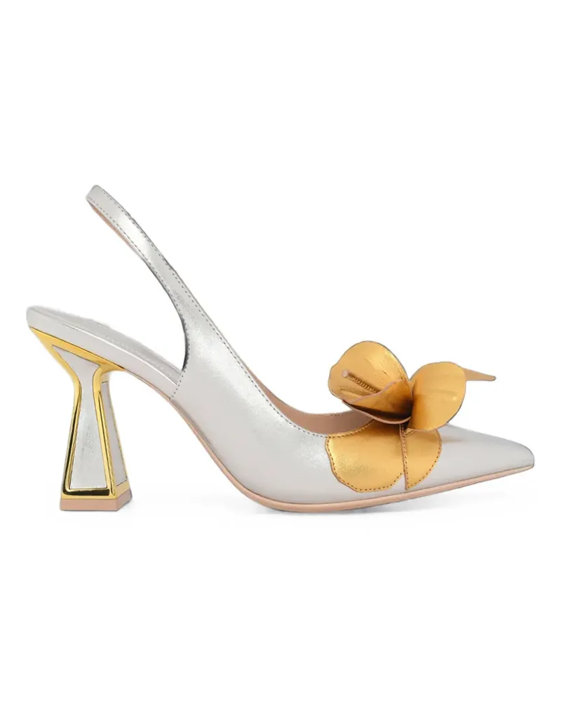 Kat Maconie Verzierte Henni Slingback-Pumps - Schwarz Schwarz
