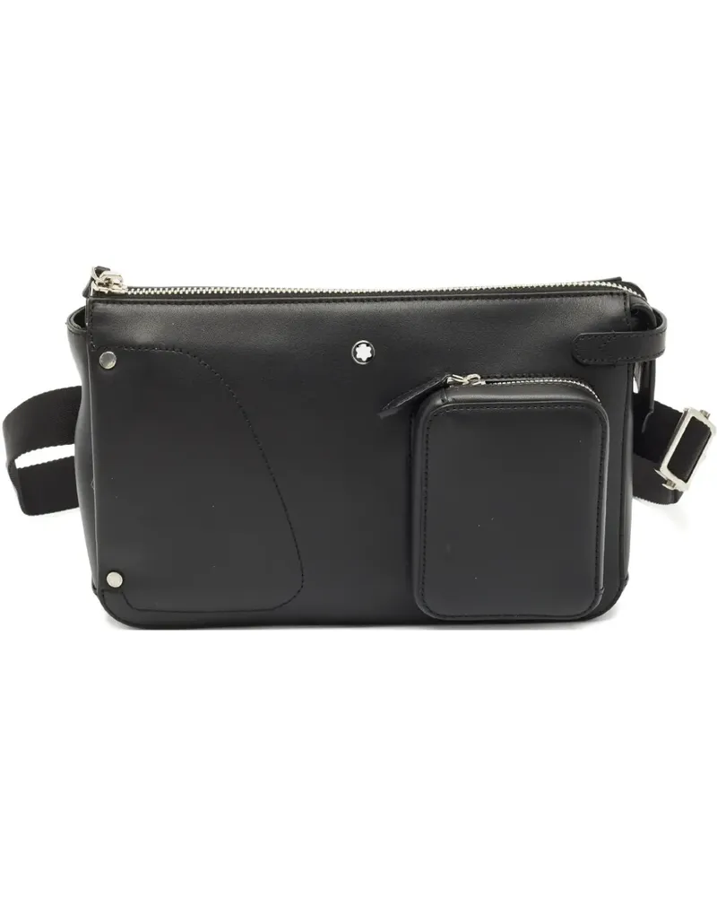 Montblanc Gürteltasche mit Logo - Schwarz Schwarz
