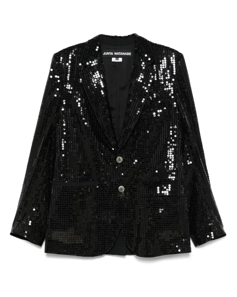 Junya Watanabe Sakko mit Pailletten - Schwarz Schwarz