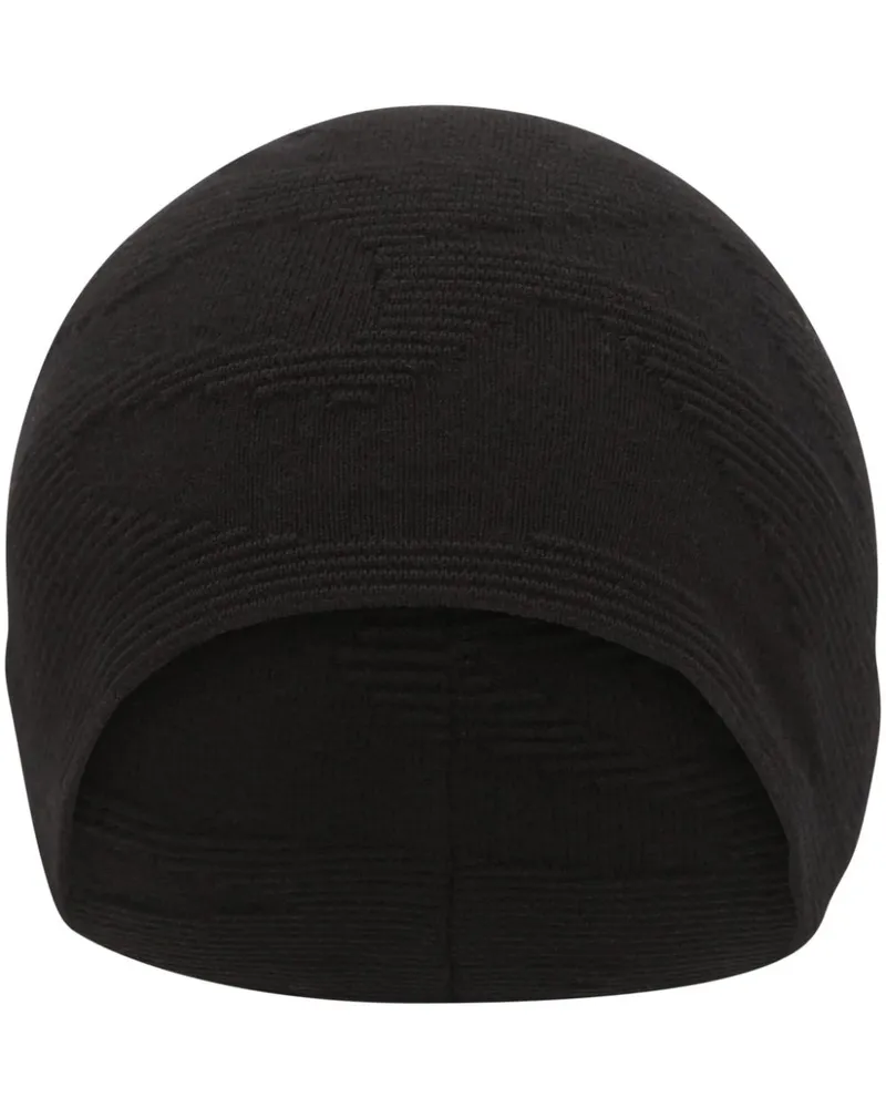 Heliot Emil Devore Beanie - Schwarz Schwarz