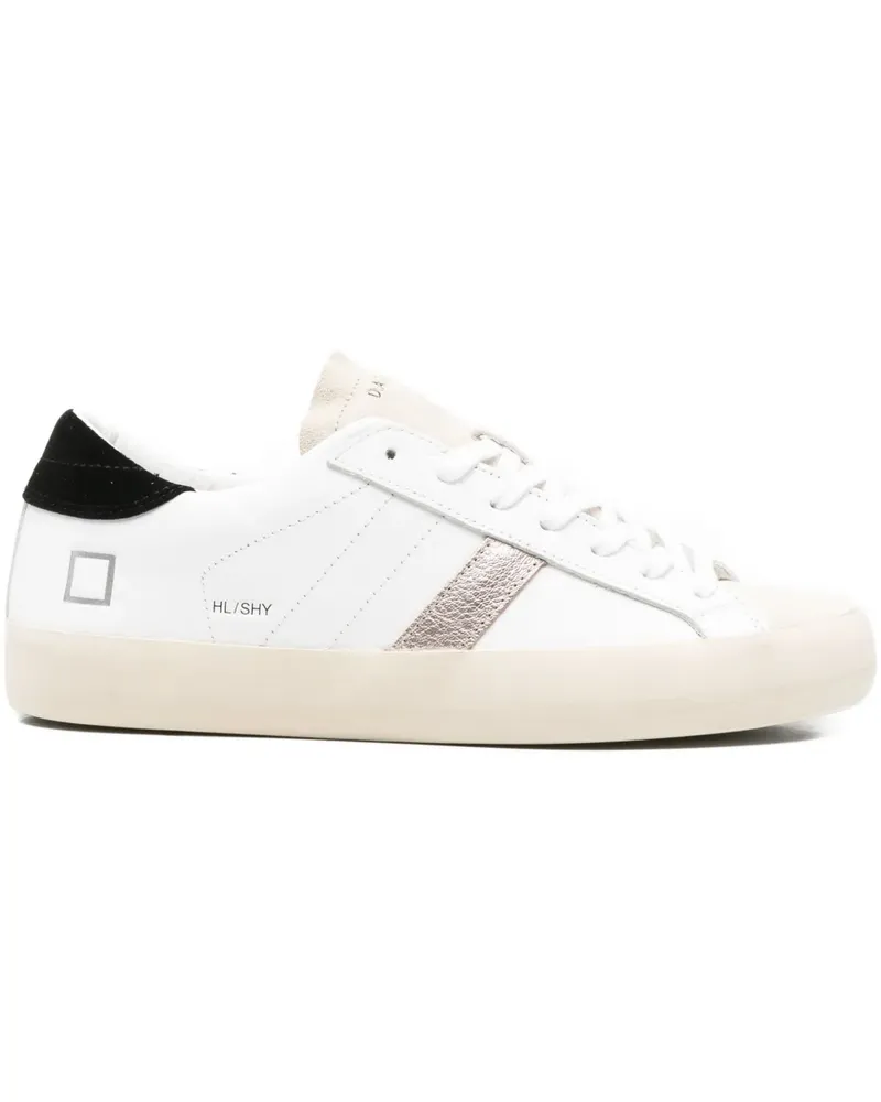 D.A.T.E. Sneakers aus Leder - Nude Nude