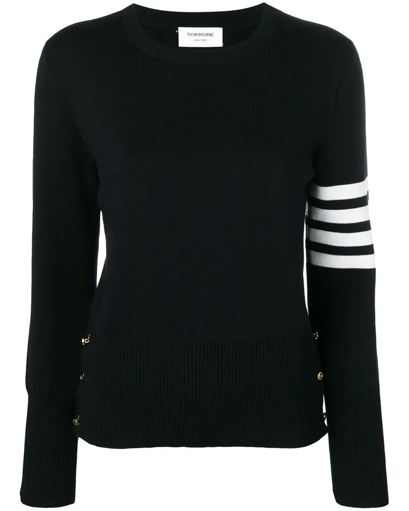 Thom Browne Pullover mit Rundhalsausschnitt - Blau Blau