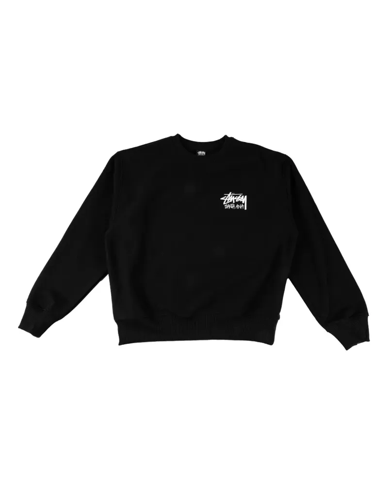 Stüssy Santa Ana Pullover - Schwarz Schwarz