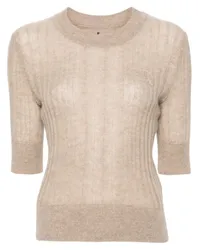 Ermanno Scervino Pullover aus Kaschmir Nude