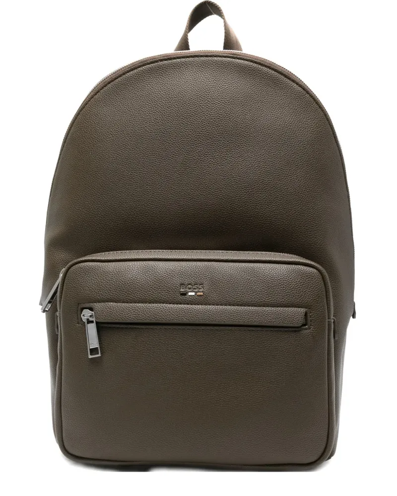 HUGO BOSS Rucksack mit Reißverschluss - Grün Grün
