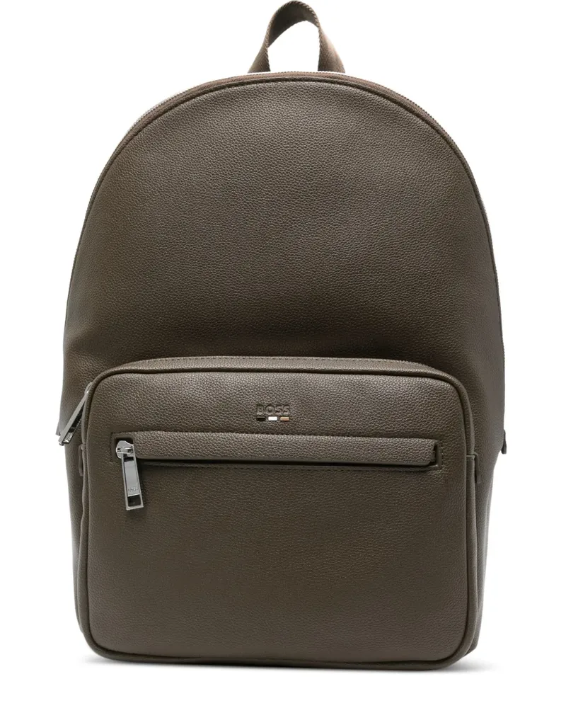 HUGO BOSS Rucksack mit Reißverschluss - Grün Grün