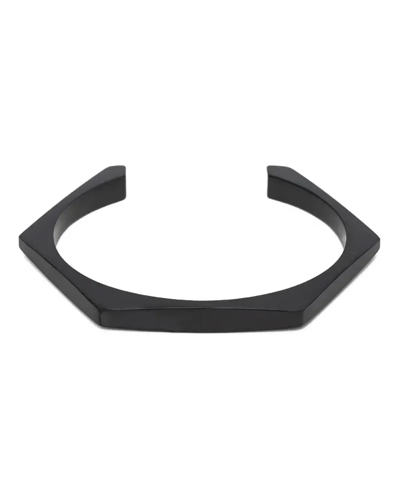 Armani Exchange Armband mit geometrischer Form - Schwarz Schwarz