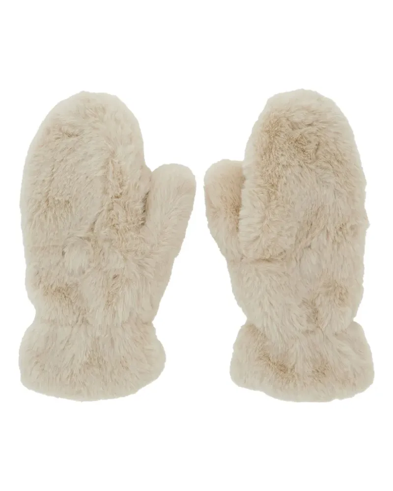 APPARIS Fäustlinge aus Shearling - Nude Nude