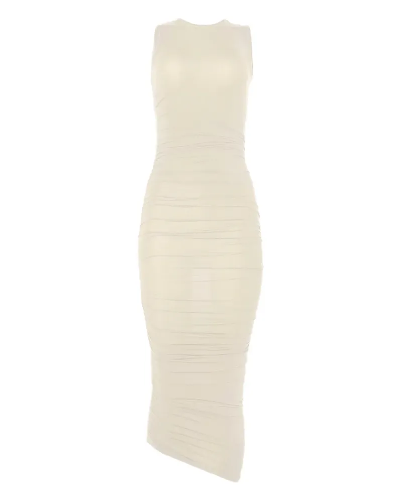 Wolford drape midi dress - Nude Nude