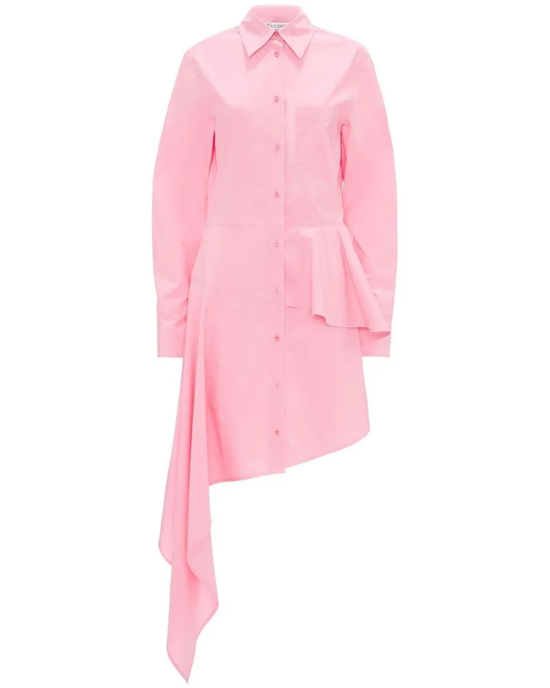 J.W.Anderson Asymmetrisches Midikleid - Rosa Rosa