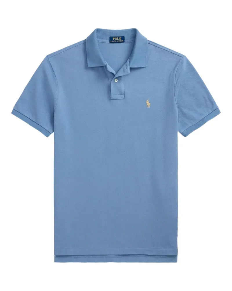 Ralph Lauren Poloshirt mit Logo-Stickerei - Blau Blau