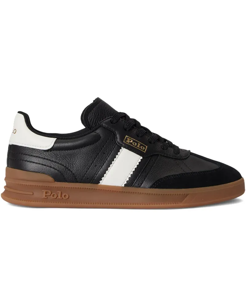 Ralph Lauren Heritage Aera Sneakers - Schwarz Schwarz