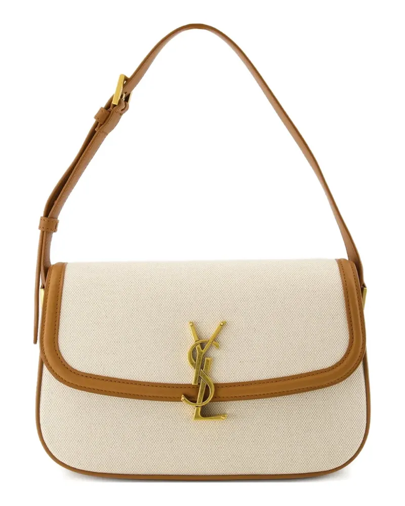 Saint Laurent Cassandre Schultertasche - Nude Nude