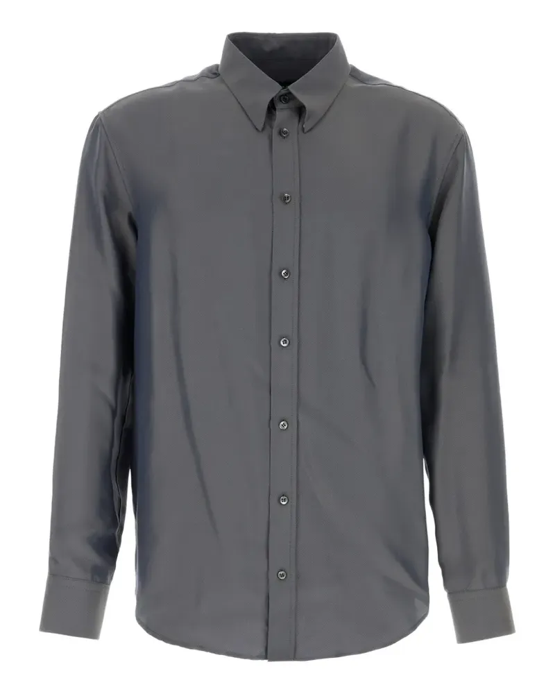 Giorgio Armani Klassisches Hemd - Grau Grau