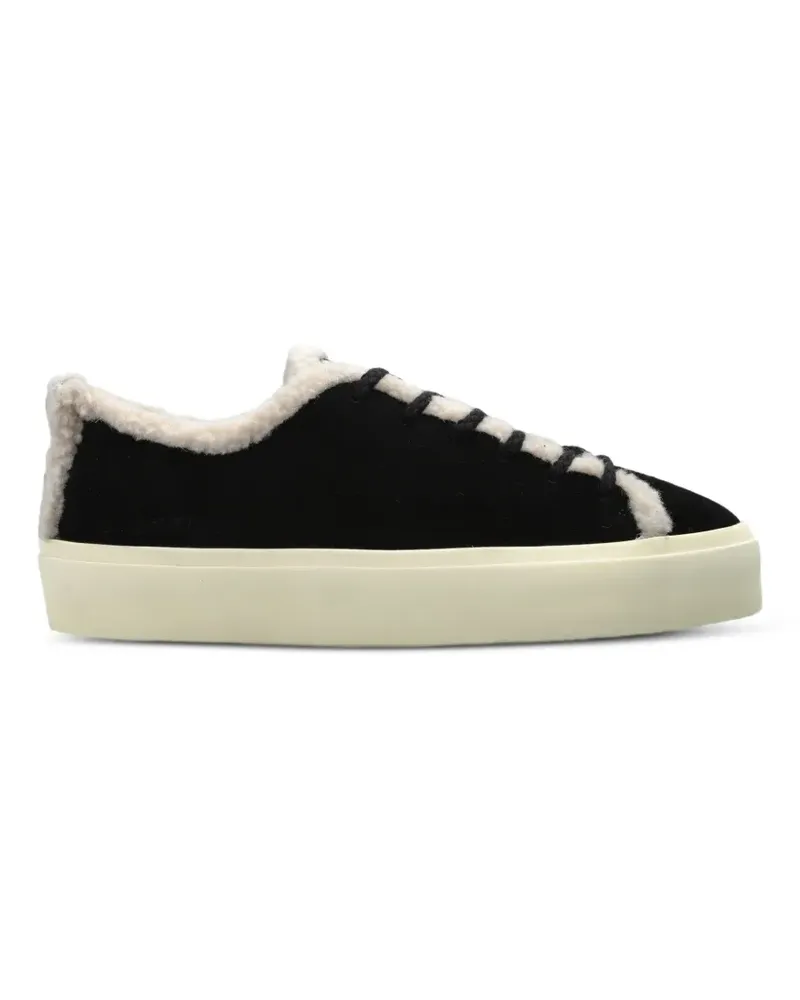INUIKII Sneakers mit Shearling - Schwarz Schwarz