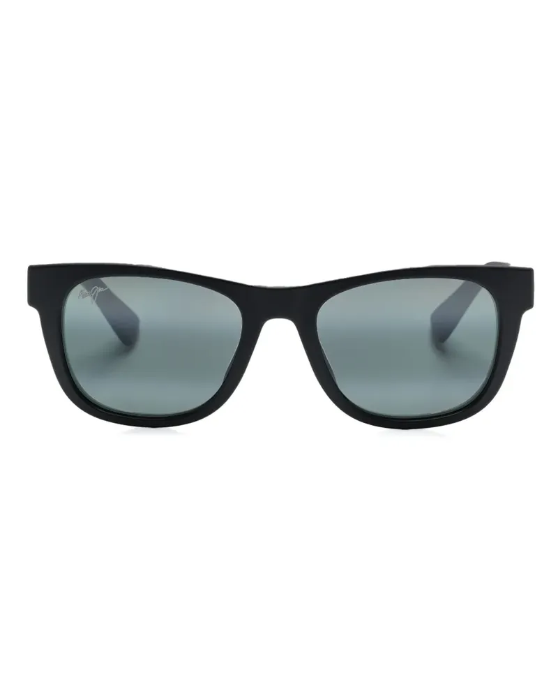 Maui Jim Hiwahiwa Sonnenbrille - Schwarz Schwarz