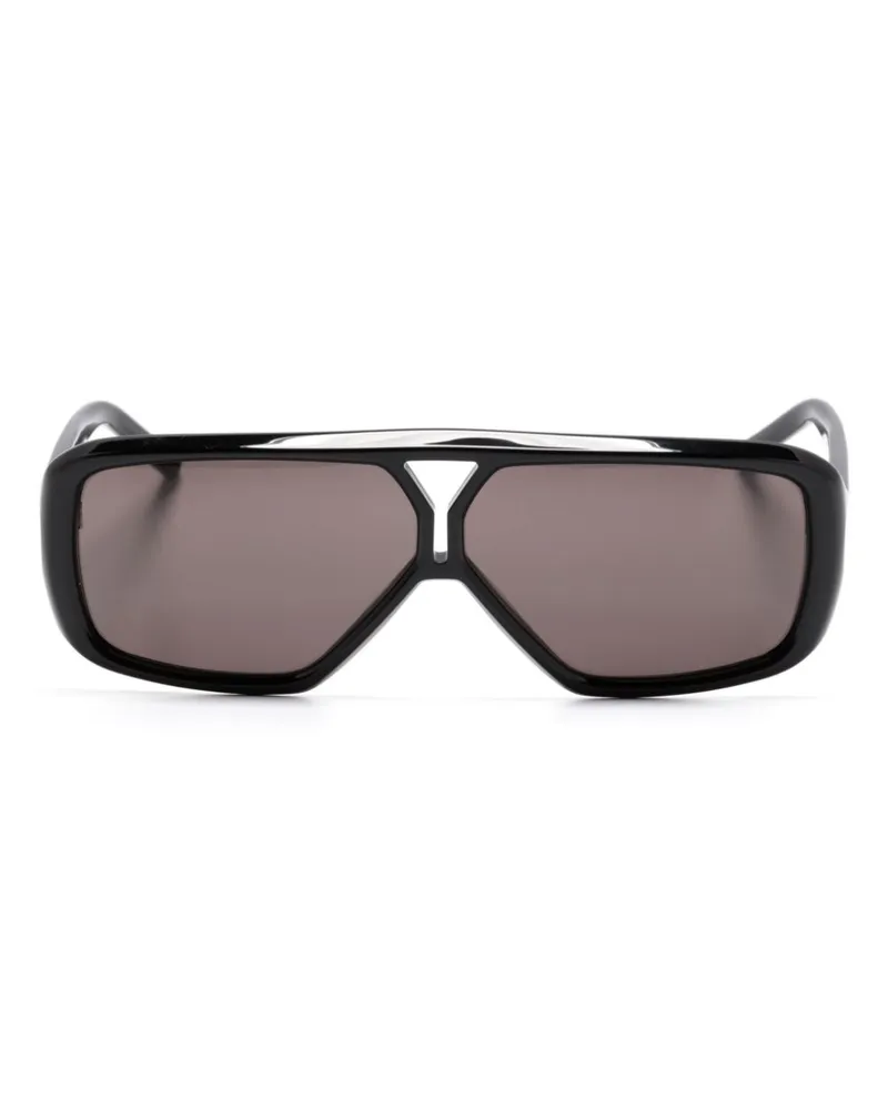 Saint Laurent SL 569 Y Sonnenbrille - Schwarz Schwarz